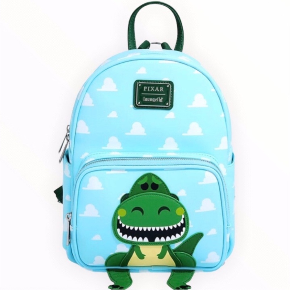 NWT Limited Edition Loungefly Rex Toy Story Disney Pixar Backpack